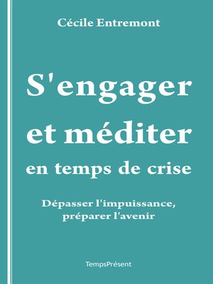 cover image of S'engager et méditer en temps de crise